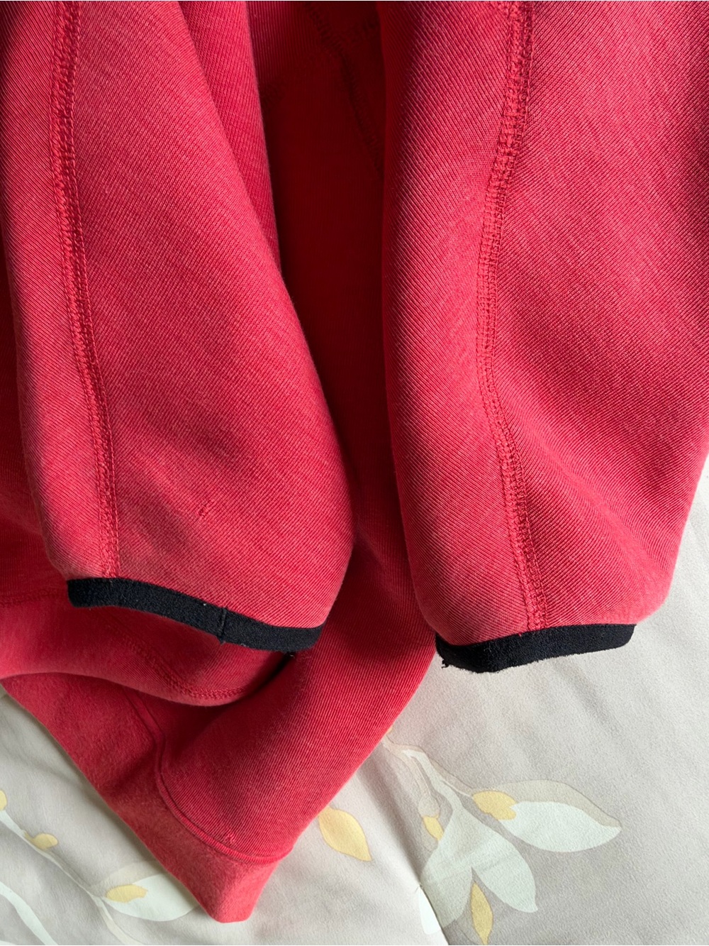 Nike Tech Fleece Red Hoodie Jogger Set Youth S Boys 2 Piece Tracksuit - Picture 7 of 7